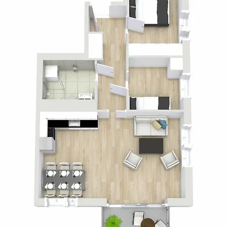 Apartment Luxury Downtown - Ap 409 *
